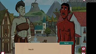 Busty orc delivers snu snu with monster cock in queens brothel