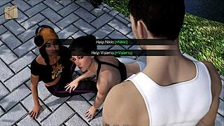 big ass intertwined in erotic scene