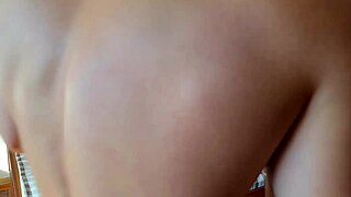 Hot students banging hard on the bed with wild energy.