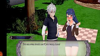 Anime and hentai game with an HG isekai fantasy