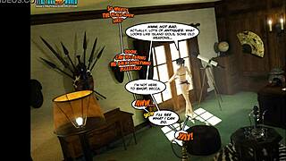 3d comic vox populi episode 32 with stunning teen action.