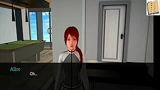 Brunette Teen and Redhead Milf Play Erotic Family Games