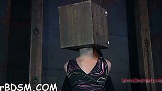 hotty gets bound tight and fucked hard in bondage scene