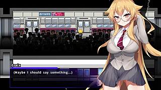 Chloaxscramble Part 1 shows steamy hentai blowjob action in anime style