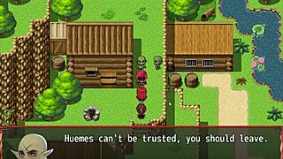 Redhead Milf Blocks Him With Her Giant Tits In Harem Game Ep 14