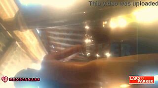 Kassandra masturbates in her bathroom for a virtual casting until she finishes.