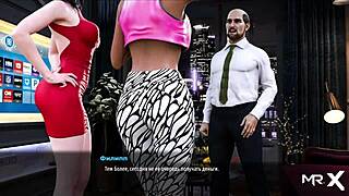 Fashionbusiness Double Blowjob In 3D Cartoon Game E2 44