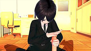 female boss drills employee training in wild 3d hentai 85