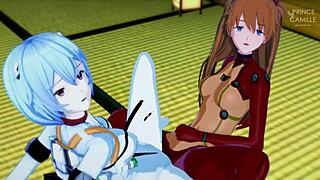 Asuka And Rei Sync Tight Juicy Pussies
