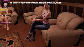 Exciting house party with anime hentai game first impressions!