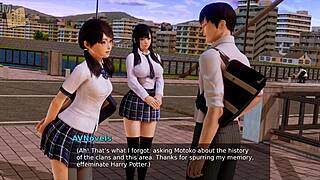 Walkthrough of the adult visual novel and anime The Academy 165