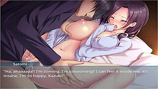 Oppaicafe: My Step Mother and Step Sister in Ep 3, Taking Her Virginity