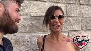 Hey, check out Charlotte, the naughty 40-year-old barmaid!