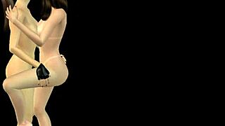 wow, animated 3d lesbian fun with cute girls