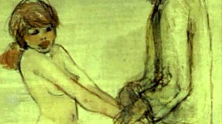 Vintage erotične risbe razkrite