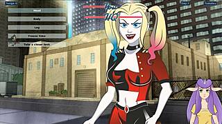 Harley Quinn Trainer Uncensored Part 2 Blowjob and Facial Action