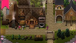 confused witch stripping in the men's bathroom for ceres and the contract guild hentai part 3