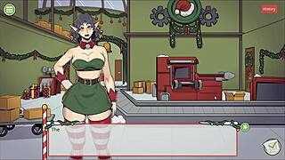 Claus secret surprise xmas hentai ep 4 - boss cock shocks me!