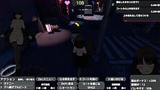 EXPOSED! Anime Hentai Star Serika Goes Naked in Public Coat Game!