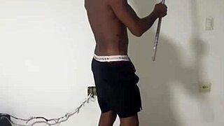 I was painting my friend's house and convinced him to suck my dick.