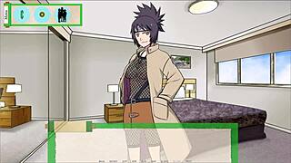 Jikage Rising Arc 2 Ep 12 shows Samui's big boobs slammed