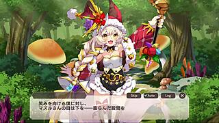 Monster girl TDX giving intense blowjob action