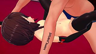 Adult Megumin in bikini ready for steamy action in hentai version