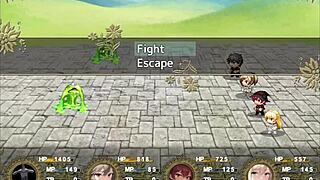 Forming a Wild Group with Three Busty Virgin Girls