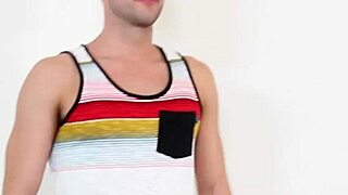 In the gayroom, a long dick exposes a tight ass