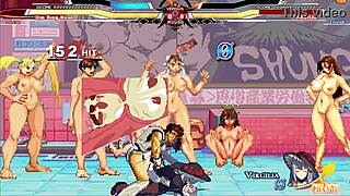 Dongwan在付费Hentai对决中与Warugiria战斗