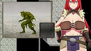 dude, this garota saves her love and village in nasty curses part 5 😱