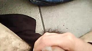 Young Gay Guy Jerks Off Actively