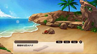 Monster girl TDX giving intense blowjob action