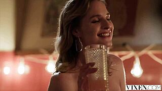 Stunning Ruby Reign rides his big cock non-stop all day