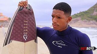 dude, i’m like, totally slammin’ this surfer guy from zona sul, ya get me?