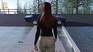 Brunette Milf Plays in New Game Memory