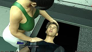 Stranded in Space with Hot Yoga Big Tits Milf