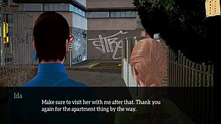 My new family 240, a blonde erotic cartoon unfolds in 3D