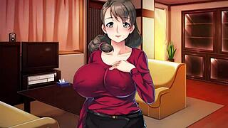 Exploring retro anime with my smoking hot step-grandma