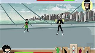 Prostitute Kitten Gets Anal From Beast In Hentai Game