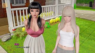 Ripples 40 - Huge Tits and Big Cock in 3D Cartoon Action! Damn, That Outfit Got Ripped Fast!