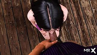 Does fashion business swallow cock well?