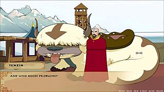 Neljä elementtiä kouluttaja kirja 5 orja osa 7 - pullea Korra antaa käsityötä