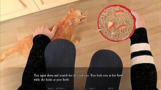 Beautiful Blonde Babe Craves Hard Fucking in 3D Game