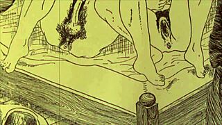 Disegni erotici vintage con fascino retro sensuale