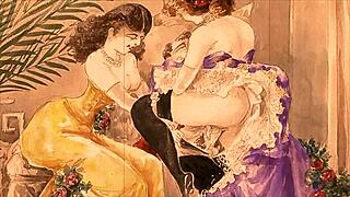 Hey, Check Out These Vintage Erotic Drawings, So Cool, Right?