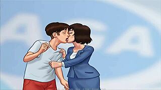 wanna see busty action in summer time saga part 7?