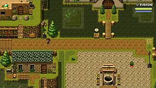 Wow! Naked Beauty Stuns in Public Bath Hentai Game