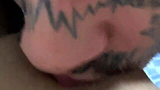 wow, ninfetinha with chest piercing shows off before getting pounded! 😜