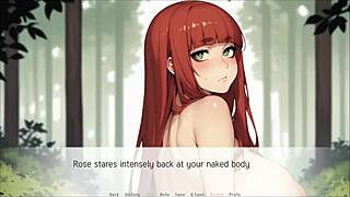 Spirit Harem Hentai Game Ep 2: Huge Messy Wet Creampie for Redhead Curvy Girl